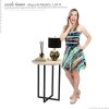 Conjunto de Mesas Lateral Apoio 8030 8031 JB Bechara Pérola