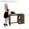 Escrivaninha Mesa Notebook Office Doris EDN Naturale