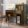 Mesa Para Computador Pequena Office Studio Lukaliam Imbuia