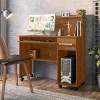 Mesa Para Computador Pequena Office Studio Lukaliam Jequitiba