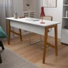 Escrivaninha com Gaveta Home Office 125cm Taurus Patrimar Branco