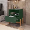 Mesa de Cabeceira 1 Gaveta 1 Nicho 52cm x 58cm Antares Casa D Verde