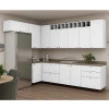 Módulo Nicho Horizontal 60x20x34cm 100% MDF Cozinha Modulada Robel Branco