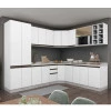Armário Aéreo Nicho Micro-Ondas 68x70x43 Vidro Reflecta Cozinha Modulada Robel Branco