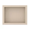 Nicho Para Banheiro 40x30x10 Mármore Sintético Cozimax Bege Liso