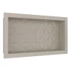 Nicho Para Banheiro Com LED 60x30 Mármore Sintético Cozimax Bege Textura