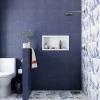 Nicho Para Banheiro 60x30x10 Mármore Sintético Cozimax Branco Liso