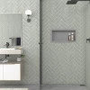 Nicho Para Banheiro 60x27x9.5 Termoplástico Cozimax Cinza