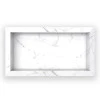 Nicho Para Banheiro 60x30x10 Porcelanato Polido Diamante Cozimax Branco