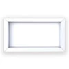 Nicho Para Banheiro 60x30x10 Porcelanato Polido Diamante Cozimax Branco Liso