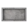 Nicho Para Banheiro 60x30x10 Porcelanato Polido Diamante Cozimax Cinza