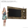 Painel Para TV até 55 Chicago RV Móveis Amadeirado