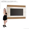 Painel Para TV 65 Polegadas Classic 1.8 Imcal Off White/Freijó