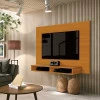 Painel Pequeno Para TV 43 Polegadas 120cm Fox EDN Cedro
