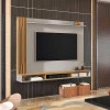 Painel Para TV 55 Polegadas Ripado 180cm Aston EDN Fendi/Freijo