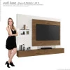 Painel Para TV até 55 Cairo EDN Naturale/Off White