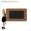 Painel Para TV até 60 Pol Channel 1.6 Nature/Off White