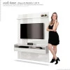 Painel Para TV até 50 Polegadas Milano EDN Branco