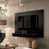 Painel Pequeno Para TV 43 Polegadas 120cm Fox EDN Preto
