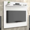 Painel Pequeno Para TV 32 Polegadas 90cm Yan Patrimar Branco