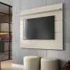 Painel Para TV 55 Polegadas 140cm Prism 1.4 Patrimar Off White