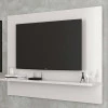 Painel Pequeno Para TV 46 Polegadas 137cm Topázio Patrimar Branco