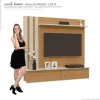 Painel Para TV Até 46 Pol Trend 1.6 Patrimar Novare/Off White