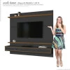 Painel Para TV 58 Polegadas Treviso 160 EDN Grafite/Naturale