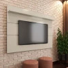 Painel Para TV 75 Polegadas 180cm Prism 1.8 Patrimar Off White