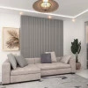 Placa Painel Ripado Nobre 200cm x 250cm Gelius Cinza