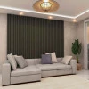 Placa Painel Ripado Nobre 250cm x 250cm Gelius Grafite