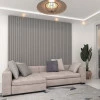 Placa Painel Ripado Nobre 300cm x 250cm Gelius Cinza