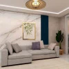 Placa Painel Ripado Nobre 50cm x 250cm Gelius Azul