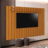 Painel Ripado Para TV 75 Polegadas 217 x 170 Brise EDN Cedro