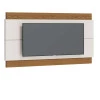 Painel Para TV 75 Polegadas Com Led Classic 2.2 Imcal Off White/Freijó