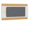 Painel Para TV 75 Polegadas Com Led Classic 2.2 Imcal Off White/Nature