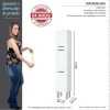 Paneleiro de Aço para Cozinha Eros Flat Cozimax Branco