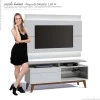 Rack com Painel Para TV Classic Mais 1G 1.4 Com LED Imcal Branco