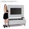 Rack com Painel Para TV Classic Mais 2G 1.4 Imcal Branco