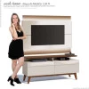 Rack com Painel Para TV Classic Mais 2G 1.4 Com LED Imcal Off White/Freijo