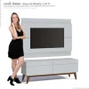 Rack com Painel Para TV Classic 2G 1.4 Imcal Branco