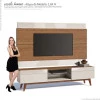 Rack com Painel Para TV Classic 2G 2.2 Imcal Freijo/Off White