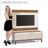 Rack com Painel Para TV Classic 2G 1.4 Imcal Off White/Freijo