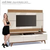 Rack com Painel Para TV Classic 3G Mais 2.2 Imcal Off White/Freijo