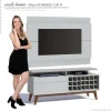 Rack com Painel Para TV Classic Mais AD 1.4 Imcal Branco