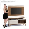 Rack com Painel Para TV Classic Mais AD 1.4 Com LED Imcal Freijo/Off White