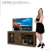 Rack Pequeno Para Sala TV até 50 Pol Denver EDN Nogal
