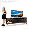 Rack Sala Para TV até 65 Polegadas Merlot 180 EDN Preto/Naturale