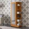 Sapateira Com Porta de Espelho 182 x 68 x 36 Lisboa Patrimar Cinomomo