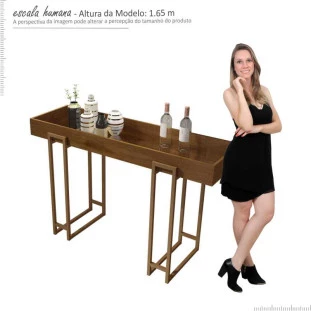 Aparador Moderno para Sala de Jantar Caramelo 4088 JB Bechara 